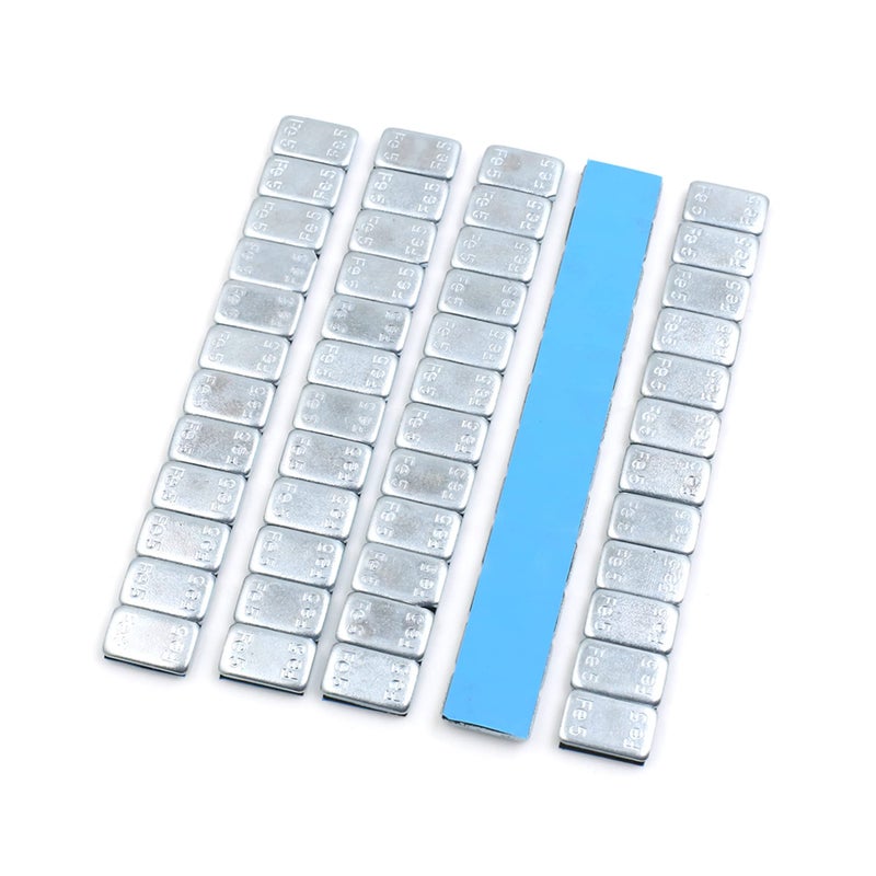 F FIERCE CYCLE 2.1oz Self Adhesive Wheel Balance Weights Strips for Motorcycle 140 x 19mm 5pcs - Image 1